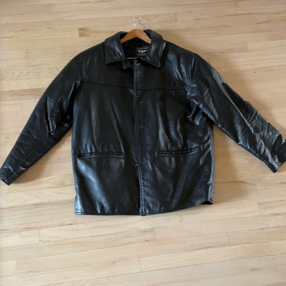 Size XL R.G.A. Repotage High Qulity Leather Jacket